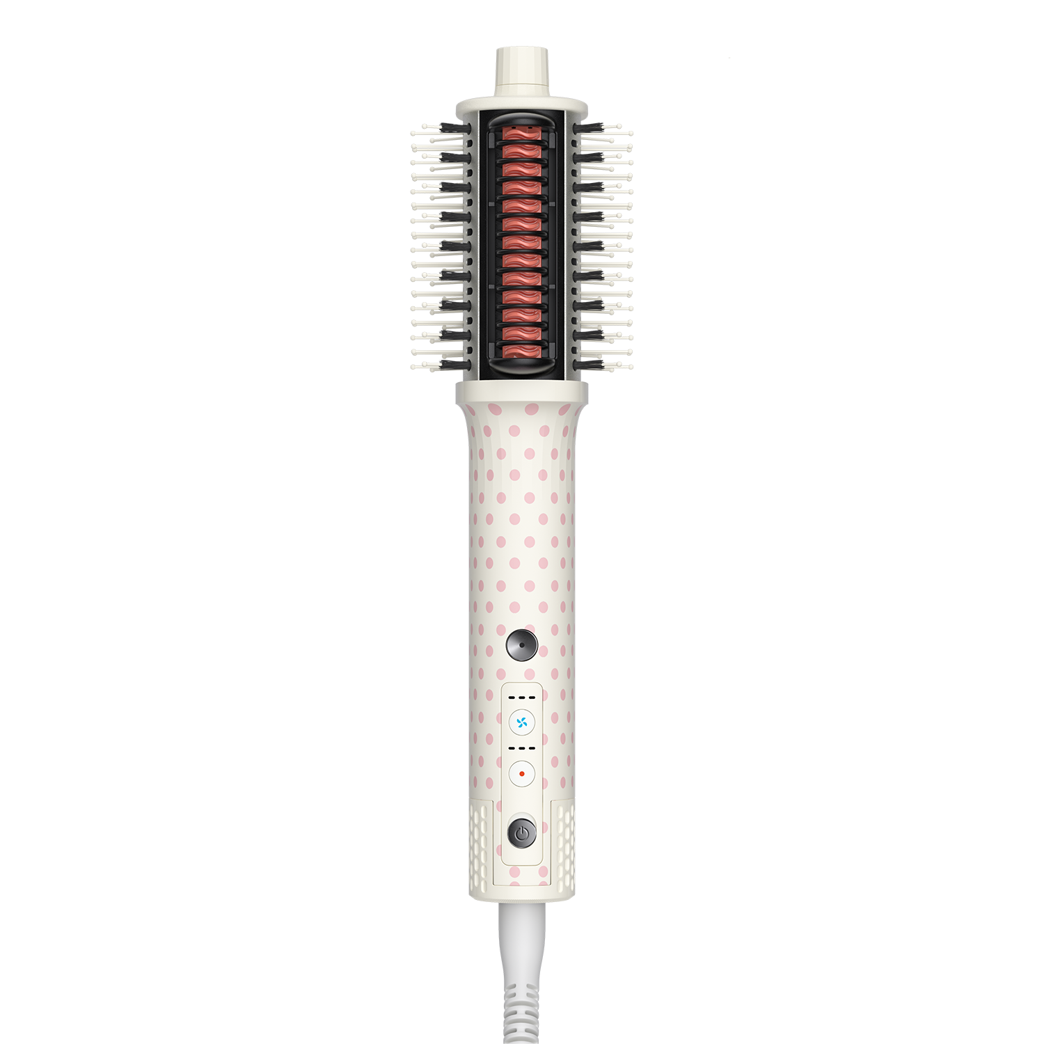 Ellena E1 Advanced Blow Dry & Straighten Brush Sugar Dot