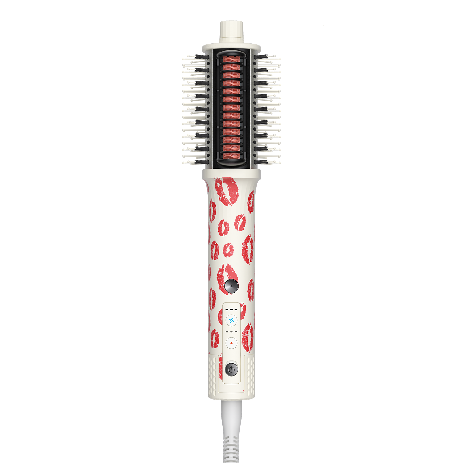 Ellena E1 Advanced Blow Dry & Straighten Brush  Kiss Me Red