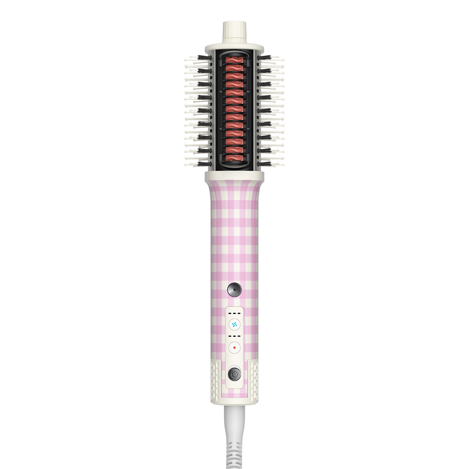 Ellena E1 Advanced Blow Dry & Straighten Brush Pink Picnic