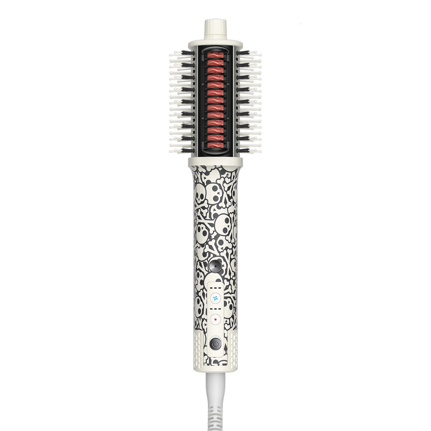 Ellena E1 Advanced Blow Dry & Straighten Brush Skully Pop